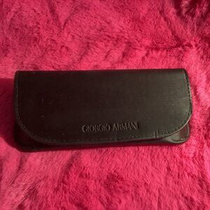 Giorgio Armani Black Glasses Case